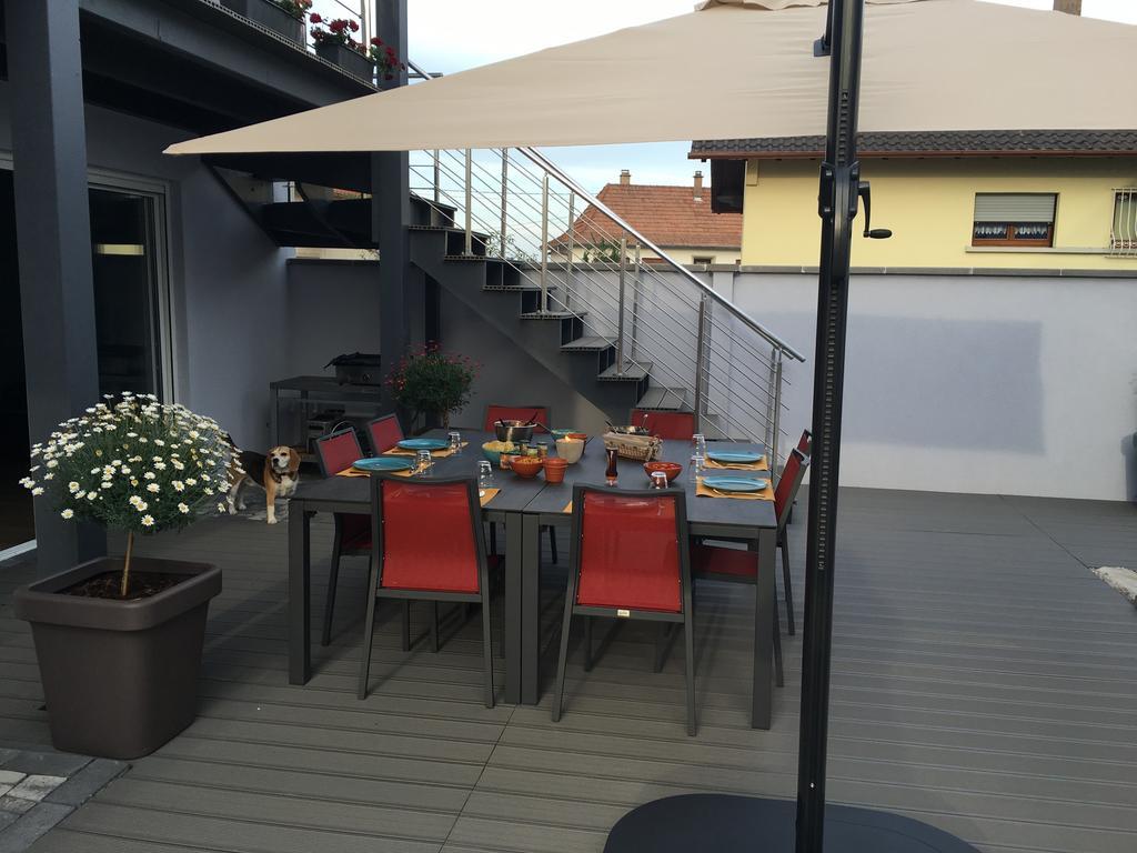 Ried &Co Acomodação com café da manhã Hoerdt Exterior foto